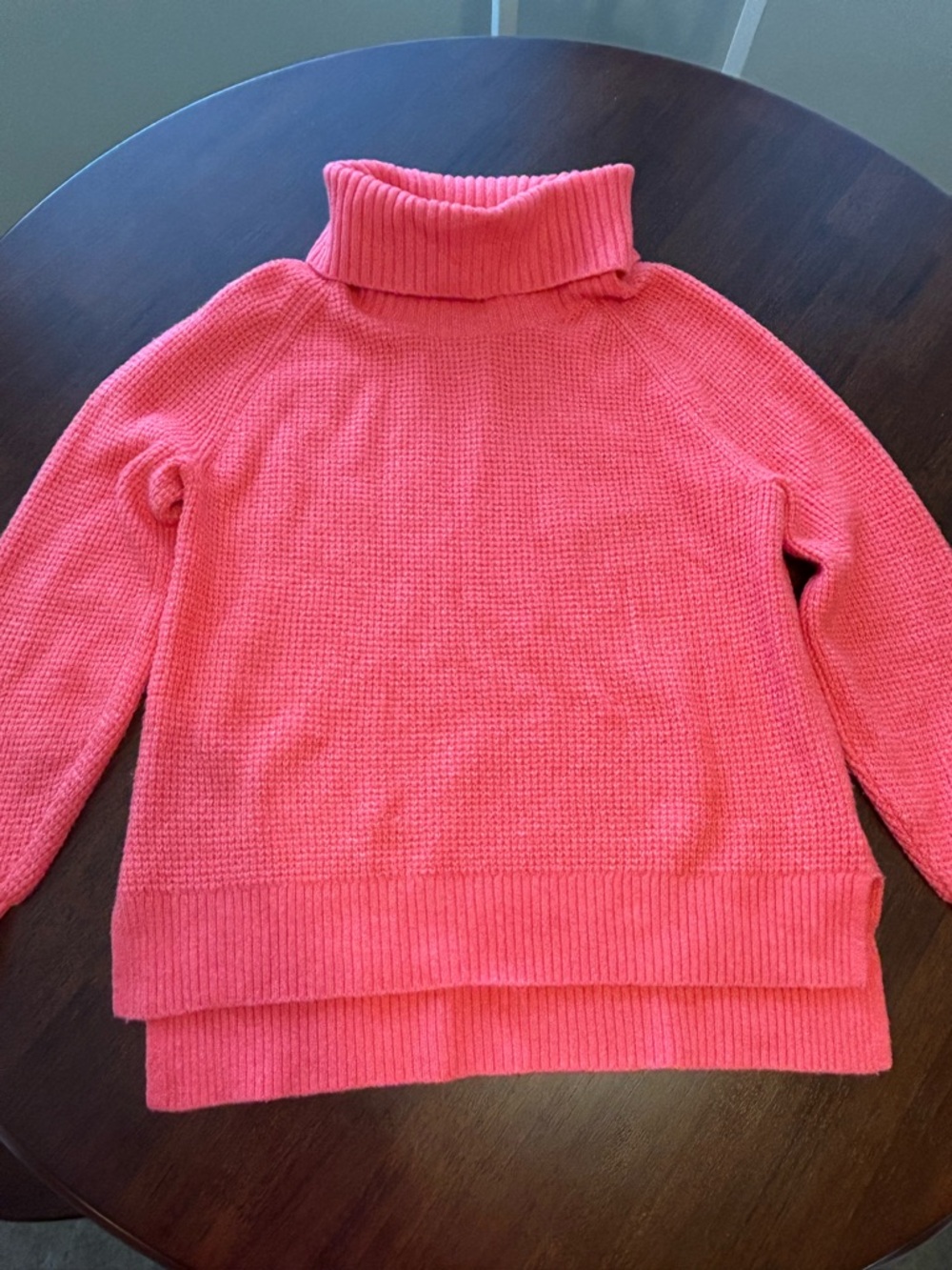 Old Navy Coral Pink Turtleneck Sweater